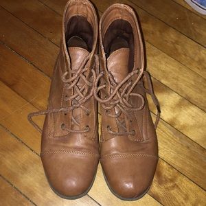 Brown boots from Forever 21